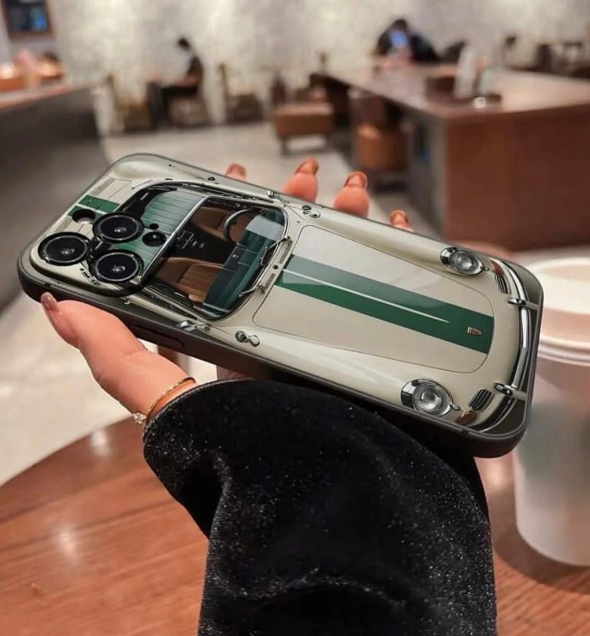 PRINTING VINTAGE SPORTS CAR 3D PREMIUM PHONE CASE