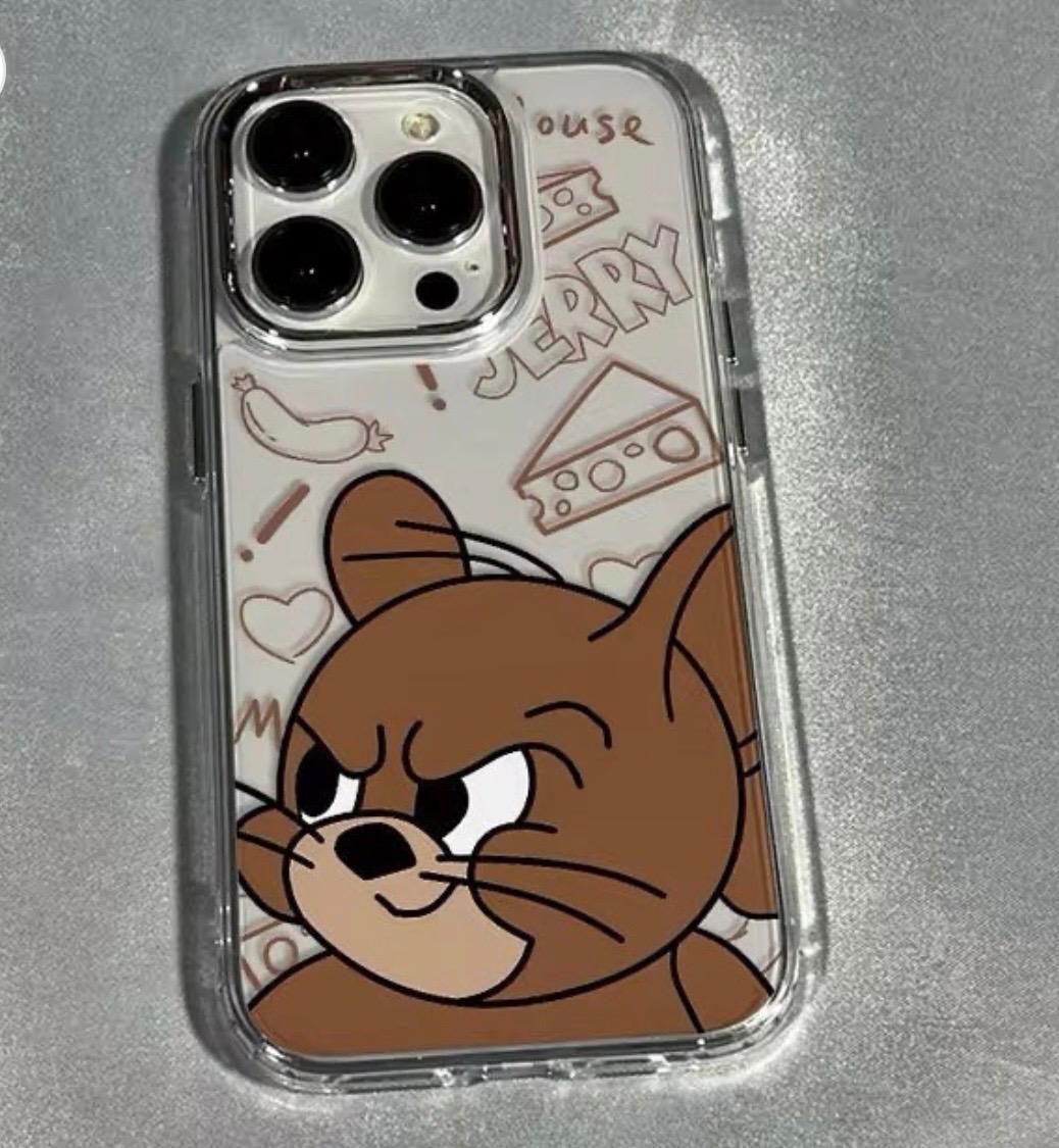 PREMIUM PRINTING TRANSPARENT CARTOON CASE - TOM & JELLY