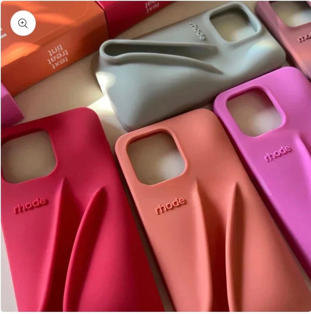 New Original Rhodes LipGloss 💄 Silicone Case With Box