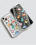 Colorful Cartoon Dinosaur Soft TPU Cover