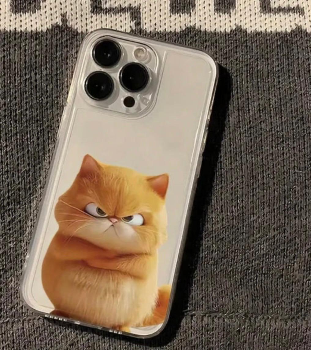 Grumpy Cat Transparent Phone Case