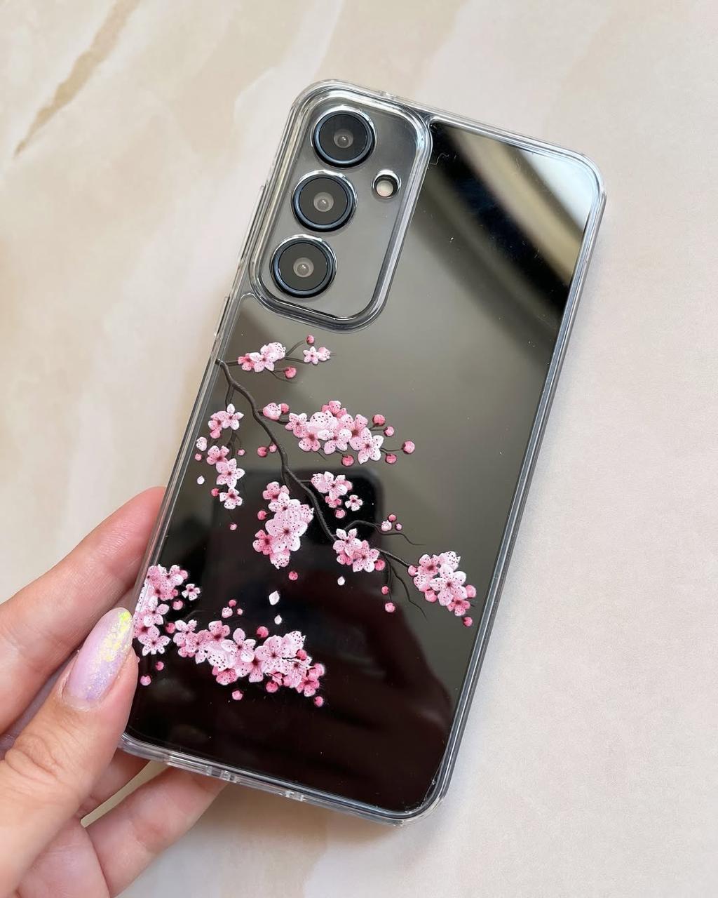 Cherry Blossom Transparent Phone Case