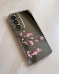 Cherry Blossom Transparent Phone Case