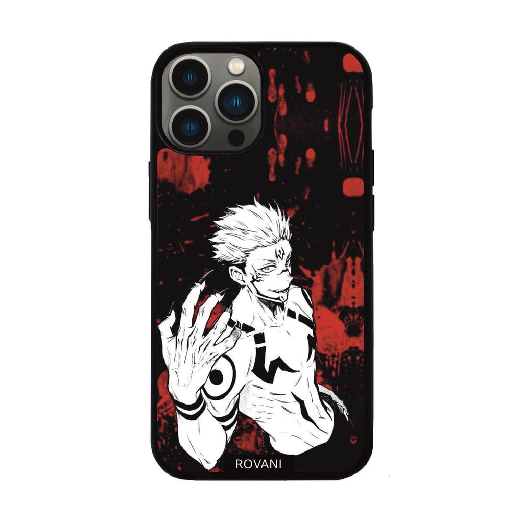 RYOMEN SUKUNA TRANSPARENT PHONE CASE