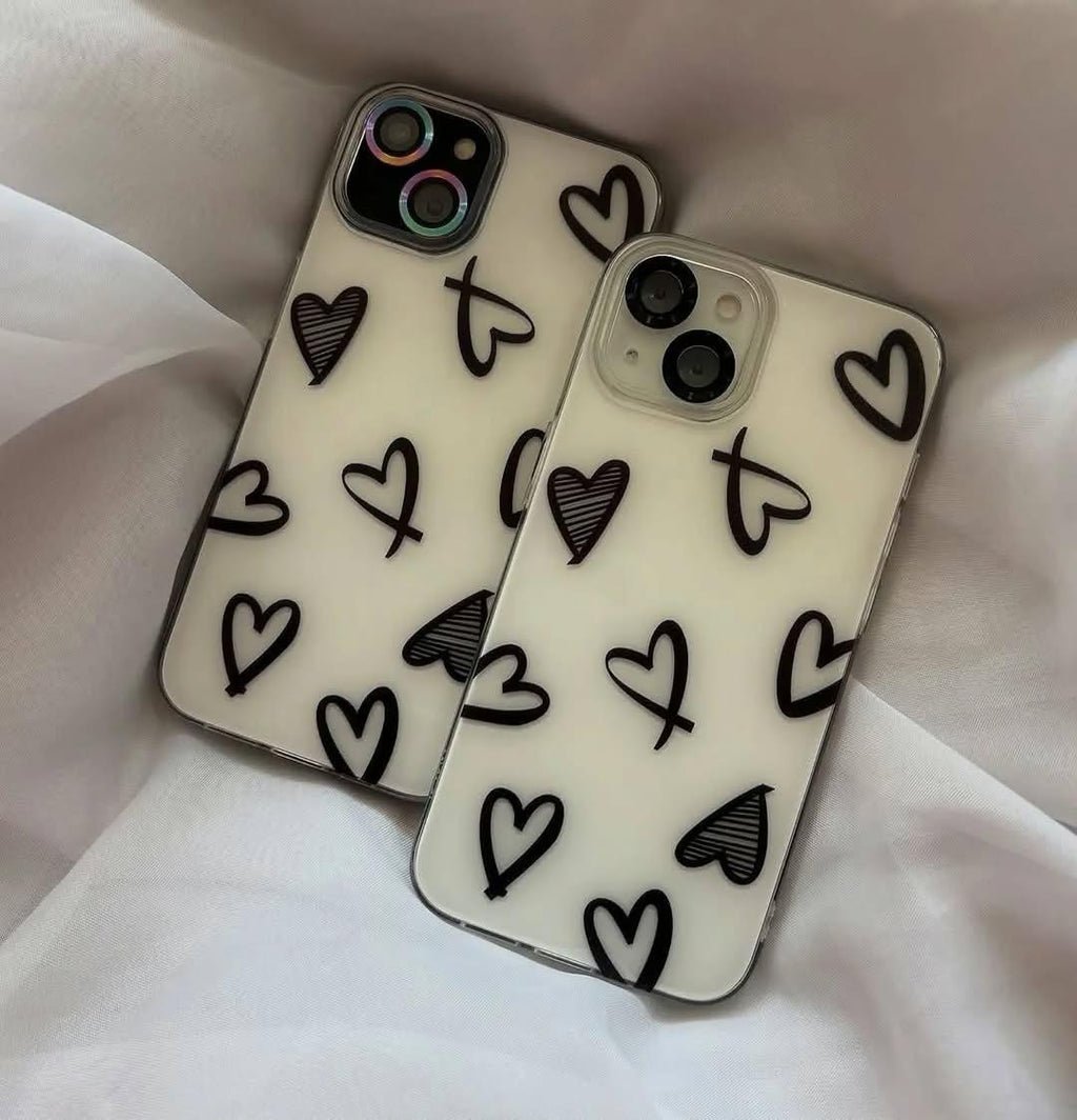 CUTE TRANSPARENT PHONE CASE