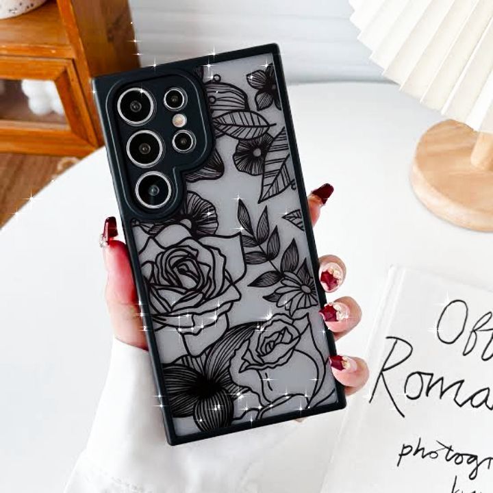 Unique 3D Rose Floral Design Printing Phone Case