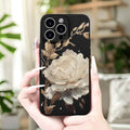 The White Midnight Flower Printing Case