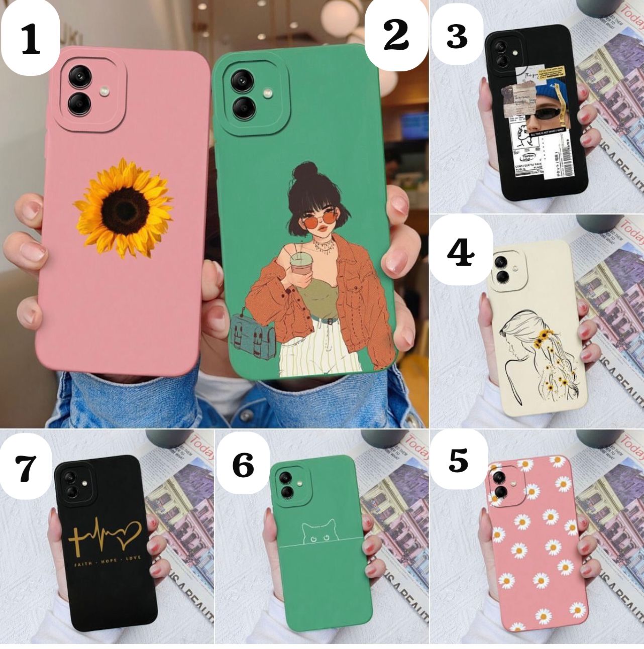 SOFT COLOURFUL CUSTERMIZED CASE