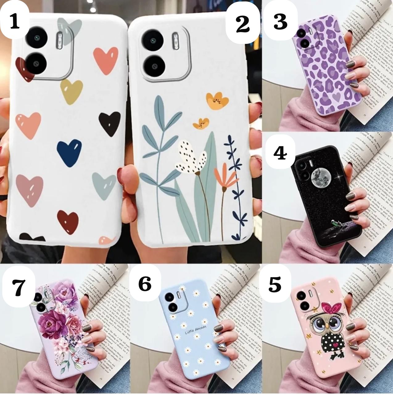 SOFT COLOURFUL CUSTERMIZED CASE