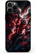 2D Printing Case Phone Design "Sukuna Red Aura"