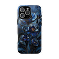 2D Printing Case Phone Design "Dark Blue Flower"