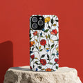 2D Printing Phone Case Design "stained glass roses"