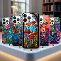 2D Printing Case Phone Design "Flower Design Case"