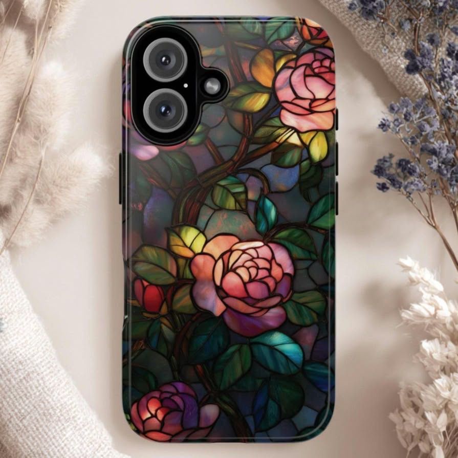 2D Printing Case Phone Design "ColourFul Flower Design Case"