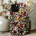 2D Printing Case Phone Design "Royal Art Flower Design Case"