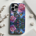 2D Printing Case Phone Design "Pink Flower Design Case"