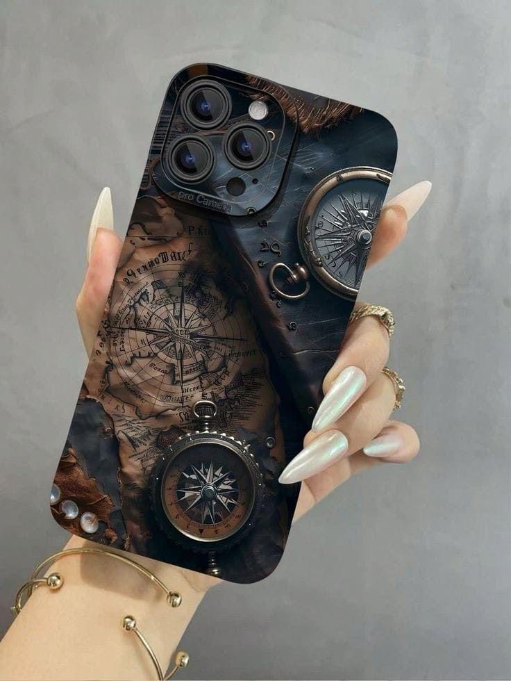 2D Printing Case Phone Design "Map Design Case"