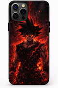 2D Printing Case Phone Design "Black Goku Design Case"