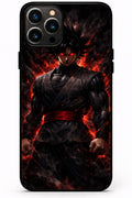 2D Printing Case Phone Design "Black Goku Design Case"