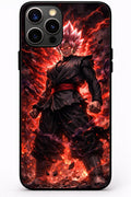 2D Printing Case Phone Design "Black Goku Design Case"