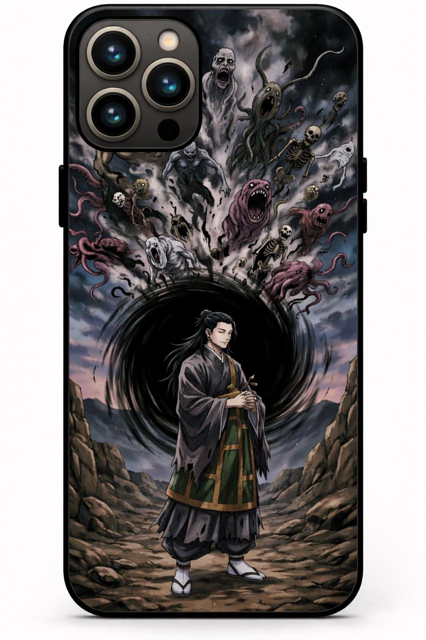 2D Printing Case Phone Design "Geto Cursed Design Case"