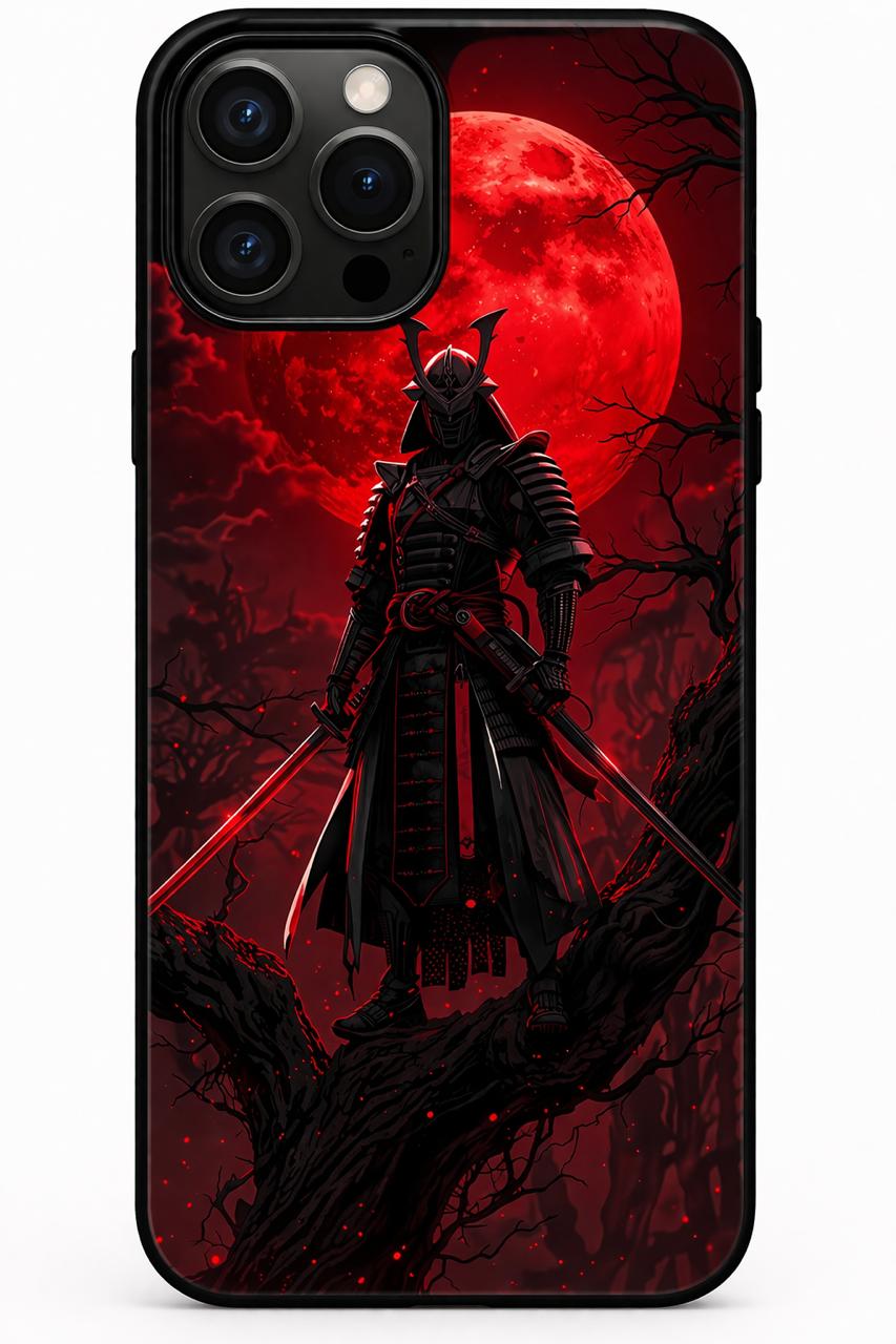 2D Printing Case Phone Design "Red Ninja Design Case"