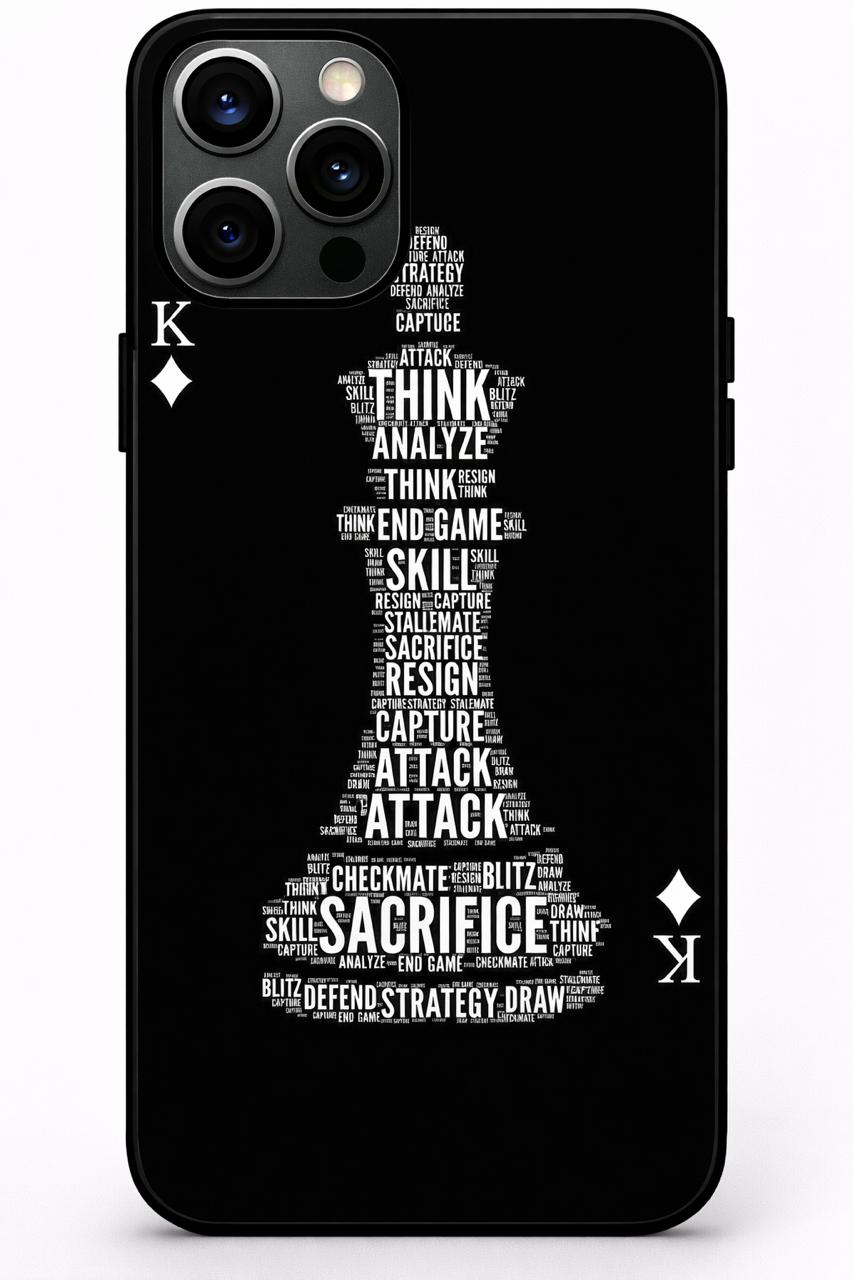 2D Printing Case Phone Design "Checkmate Design Case"