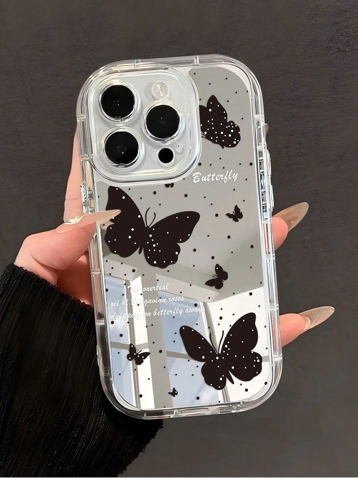 BUTTERFLY  MIRROR CASE