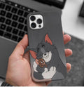 PREMIUM PRINTED TRANSPARENT CARTOON CASE - TOM & JELLY