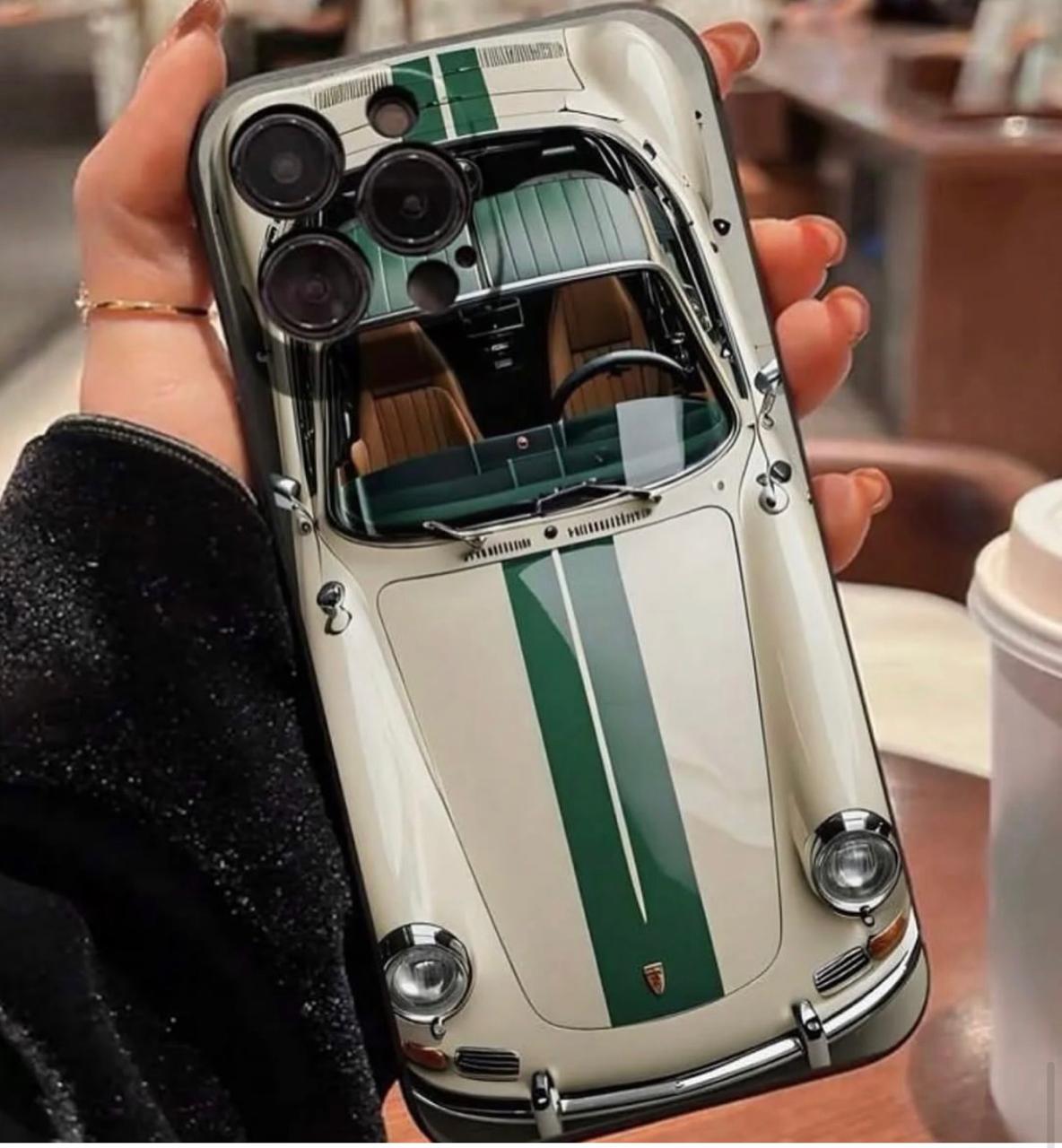 PRINTING VINTAGE SPORTS CAR 3D PREMIUM PHONE CASE