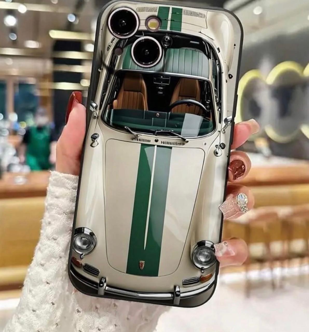 PRINTING VINTAGE SPORTS CAR 3D PREMIUM PHONE CASE