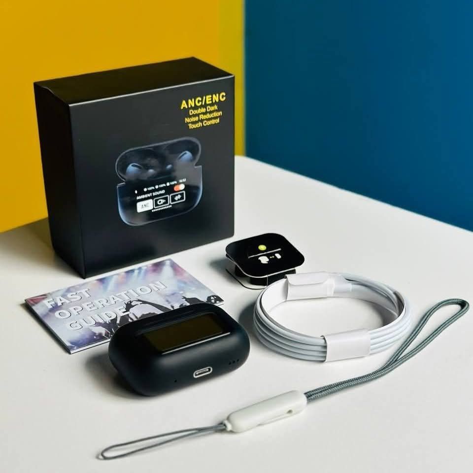 A9 Airpods Pro ANC/ENC Touch Screen Wireless Earbuds