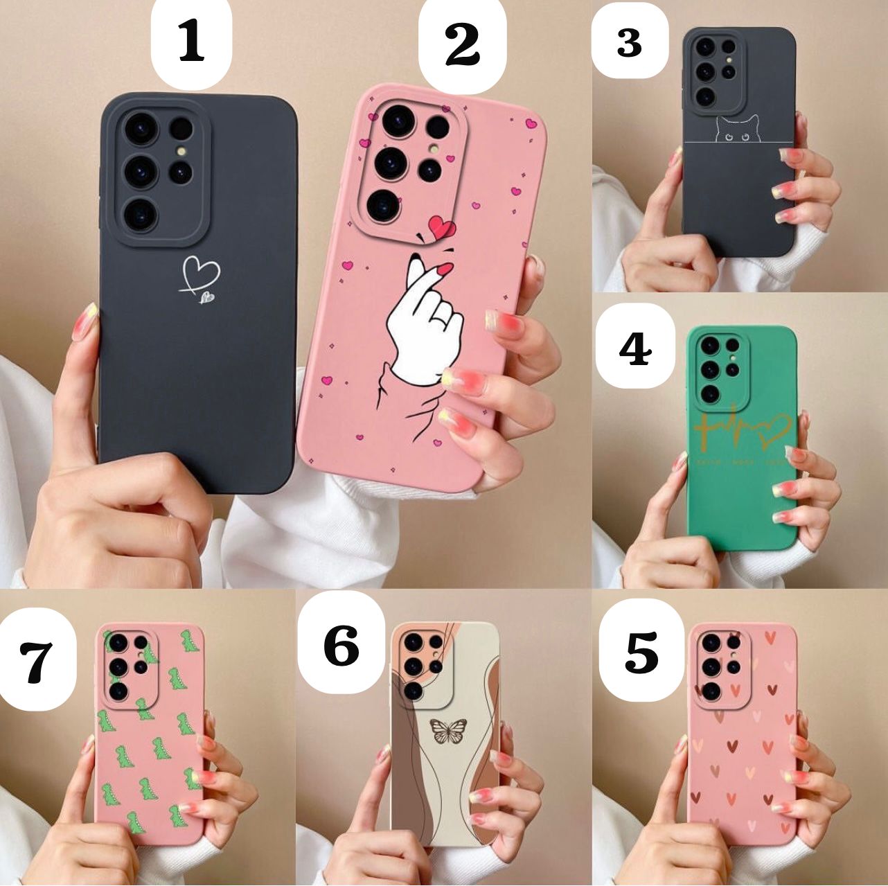 SOFT COLOURFUL CUSTERMIZED CASE